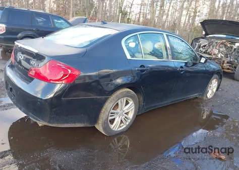 2011 Infiniti G37X from USA, damaged, VIN JN1CV6AR9BM400507